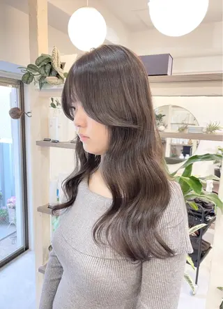 ロング 髪質改善で 憧れの潤艶美髪にのヘアスタイル