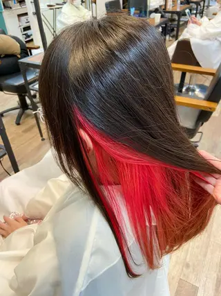 ロング カラー 渡辺 ゆみのヘアスタイル