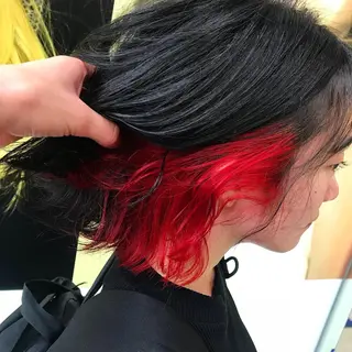 ショート カラー ヘアアレンジ 店長 大方康暉のヘアスタイル