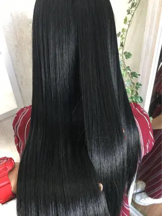ロング 縮毛矯正の達人 ☆ 松本のヘアスタイル