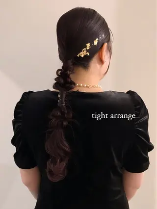 ヘアアレンジ 落合希 Olivebeigeのヘアスタイル