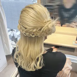 セミロング CreBiA🫧名駅 馬場のヘアスタイル