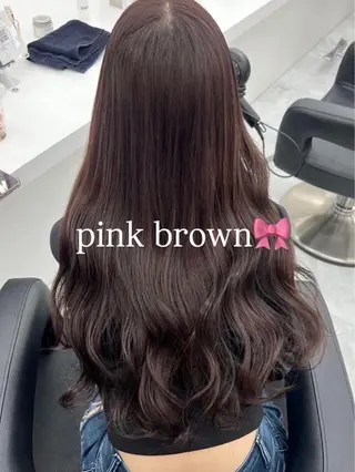 カラー naami🖤透明感 ×ちゅるん艶髪🎀のヘアスタイル