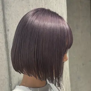 ショート カラー ツヤ髪ハイトーン ×レイヤー🌝リオのヘアスタイル