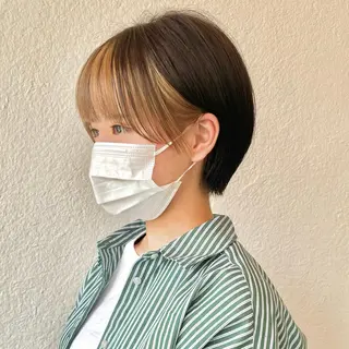 ショート カラー 髪質改善特化 谷口祐綺のヘアスタイル
