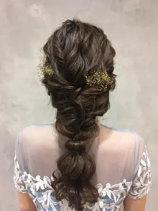 ロング ヘアアレンジ 伊藤 いほみのマツエク・マツパデザイン