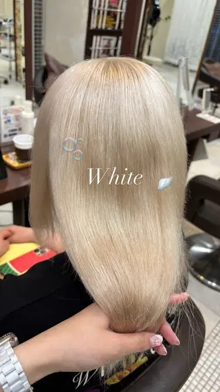 ミディアム ベージュ/ピンク IBUKI🍒のヘアスタイル