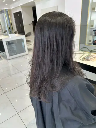 ロング 小田切 栄司のヘアスタイル