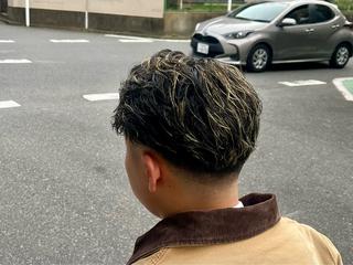 カラー メンズ 全ﾒﾆｭｰ残り3日！ ！ﾒﾝｽﾞｻﾛﾝ紫雲のヘアスタイル