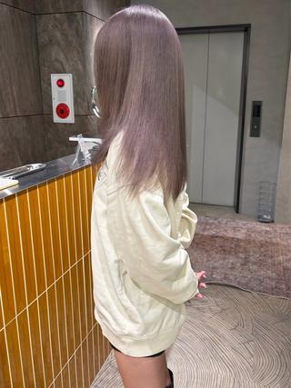 カラー 🧡縮毛矯正/心斎橋 /ブリーチ🧡楓樹のヘアスタイル
