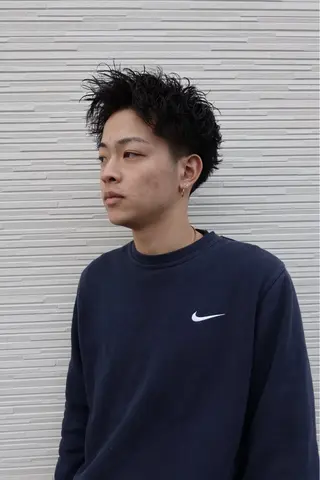 ショート パーマ メンズ Taisei/ メンズカットのヘアスタイル