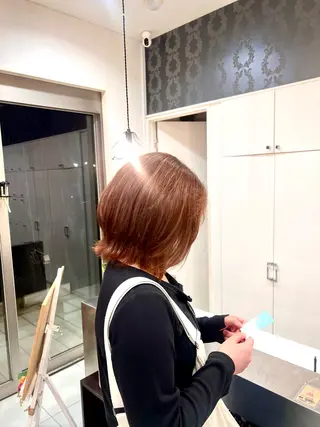 ミディアム 板垣 來夢のヘアスタイル
