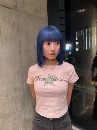カラー ブロンド/ハイトーン カラー🎀🪽みさきのヘアスタイル