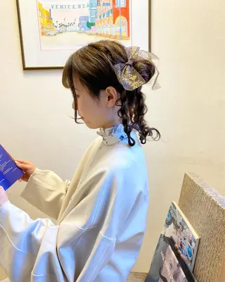 ロング ヘアアレンジ アレンジ指名 no.1✨ｈａｋｏのヘアスタイル