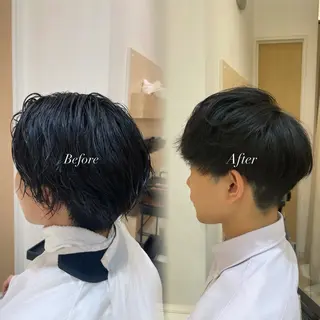 パーマ メンズ ☆Ash中目黒 浦野遥☆*。のヘアスタイル