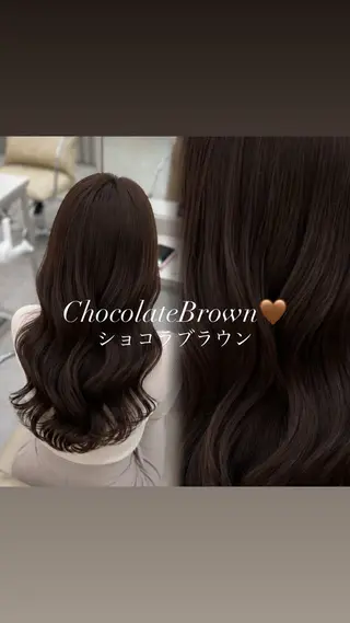 カラー Hina/COCO /艶カラーのヘアスタイル
