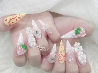 ネイル KTNail 🎀 長さ出し専門店のネイルデザイン