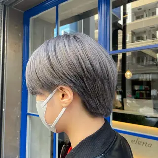 ショート 🫧艶髪/ブリーチ 🐳honami🫧のヘアスタイル