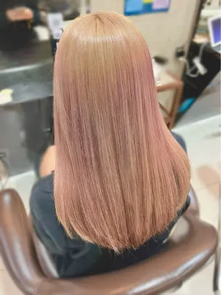 カラー 韓国レイヤー🦋 ブリーチtomokoのヘアスタイル