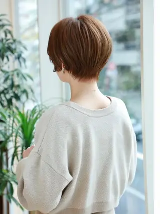 ショート 中尾 文哉のヘアスタイル