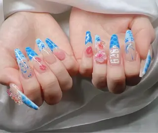 ネイル Lee Nails チップ長さだし専門店のネイルデザイン