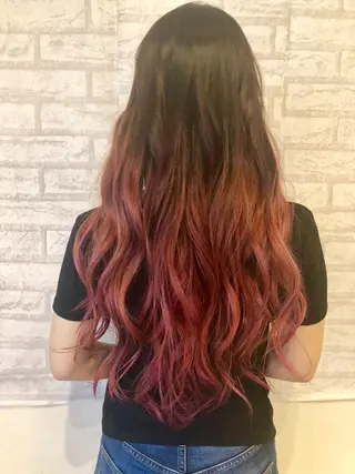 セミロング カラー ヘアアレンジ 美髪・艶髪特化美容師 RYOJIのヘアスタイル