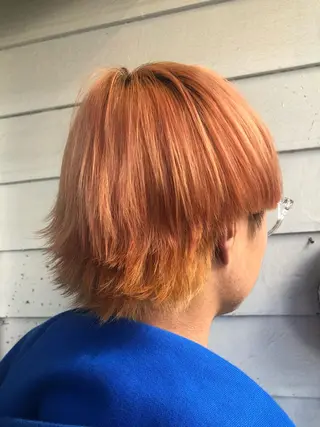 ミディアム 縮毛矯正の達人 ☆　松本のヘアスタイル