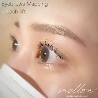 アイブロウ mellow eyelashのマツエク・マツパデザイン
