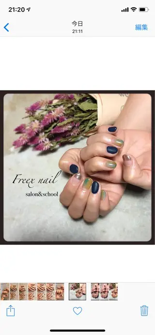ネイル freex nail /ニュアンス/個性派のネイルデザイン