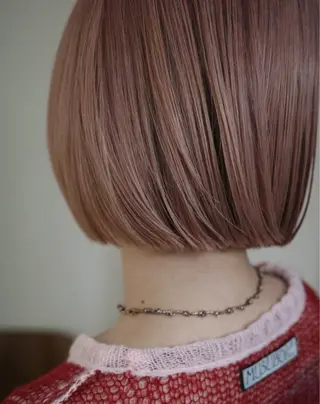 ミディアム カラー モトムラ アミのヘアスタイル