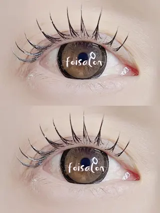 マツエク・マツパ foisalon 新宿西口店のマツエク・マツパデザイン