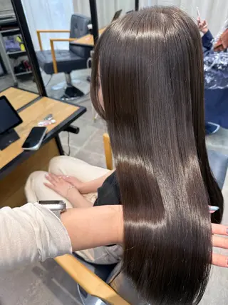 ロング カラー newi梅田🫧韓国 ヘア🫧sakiのヘアスタイル