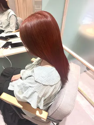ロング カラー 齋藤 瑞樹のヘアスタイル