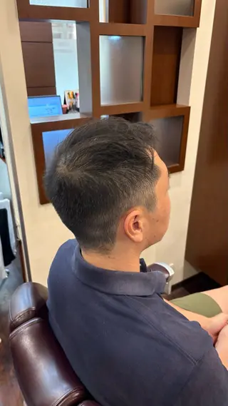 ショート メンズ コンダ フウマのヘアスタイル