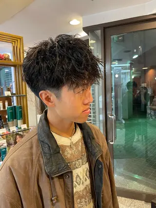 ショート パーマ asano yuiのヘアスタイル