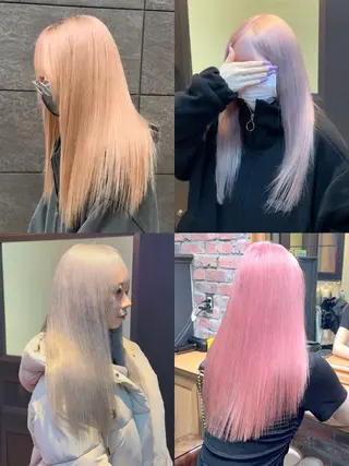 セミロング SWAN札幌 ハタザワリュートのヘアスタイル