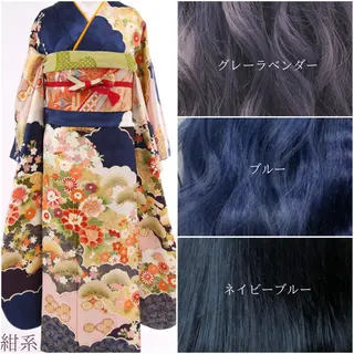 ロング カラー miyu /トレンド カラー×艶髪のヘアスタイル