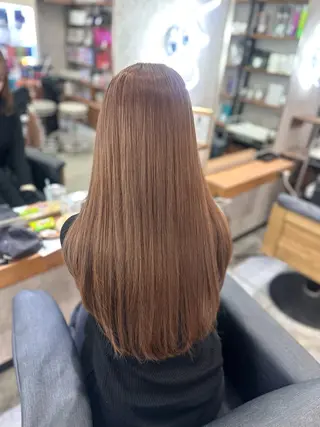 ロング MOURI CHISATOのヘアスタイル