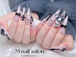 ネイル M🌷nail 長さだし専門店のネイルデザイン