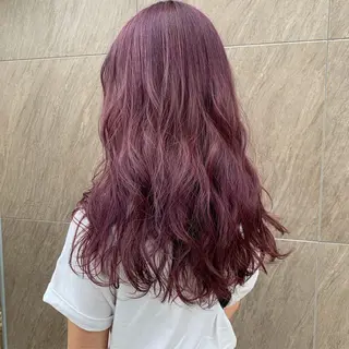 ロング kiyono ⭐︎ダブルカラーのヘアスタイル