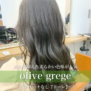 ミディアム カラー navile原宿 yumaのヘアスタイル