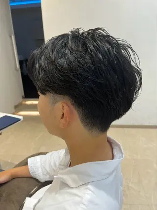 ショート パーマ 大久保 琳冬のヘアスタイル
