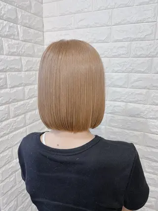 ショート カラー レイヤー/ダブルカラ ー/縮毛矯正/マサキのヘアスタイル