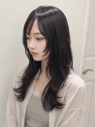 ロング 🐺ウルフカット/ 縮毛矯正💙maiのヘアスタイル