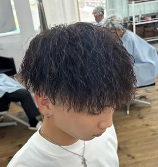パーマ メンズ メンズ特化サロン Ryomaのヘアスタイル