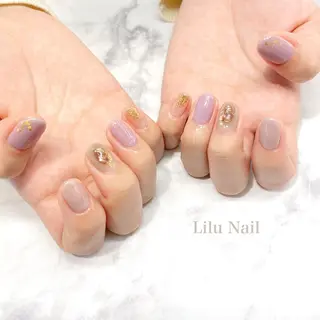 ネイル モチの良さ◉ フィルインネイル♡のネイルデザイン