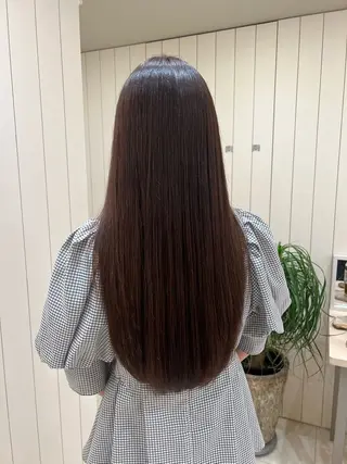 ロング 🧸艶髪🫧🎀 岡由紀乃のヘアスタイル