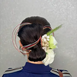 ヘアアレンジ 🫧水越 結菜☁️⸝⋆のヘアスタイル