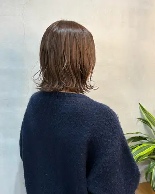 カラー ルプラボウ/さやか/ 艶カラーのヘアスタイル