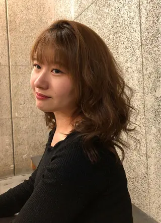 セミロング terra✨佐伯 晋吾のヘアスタイル